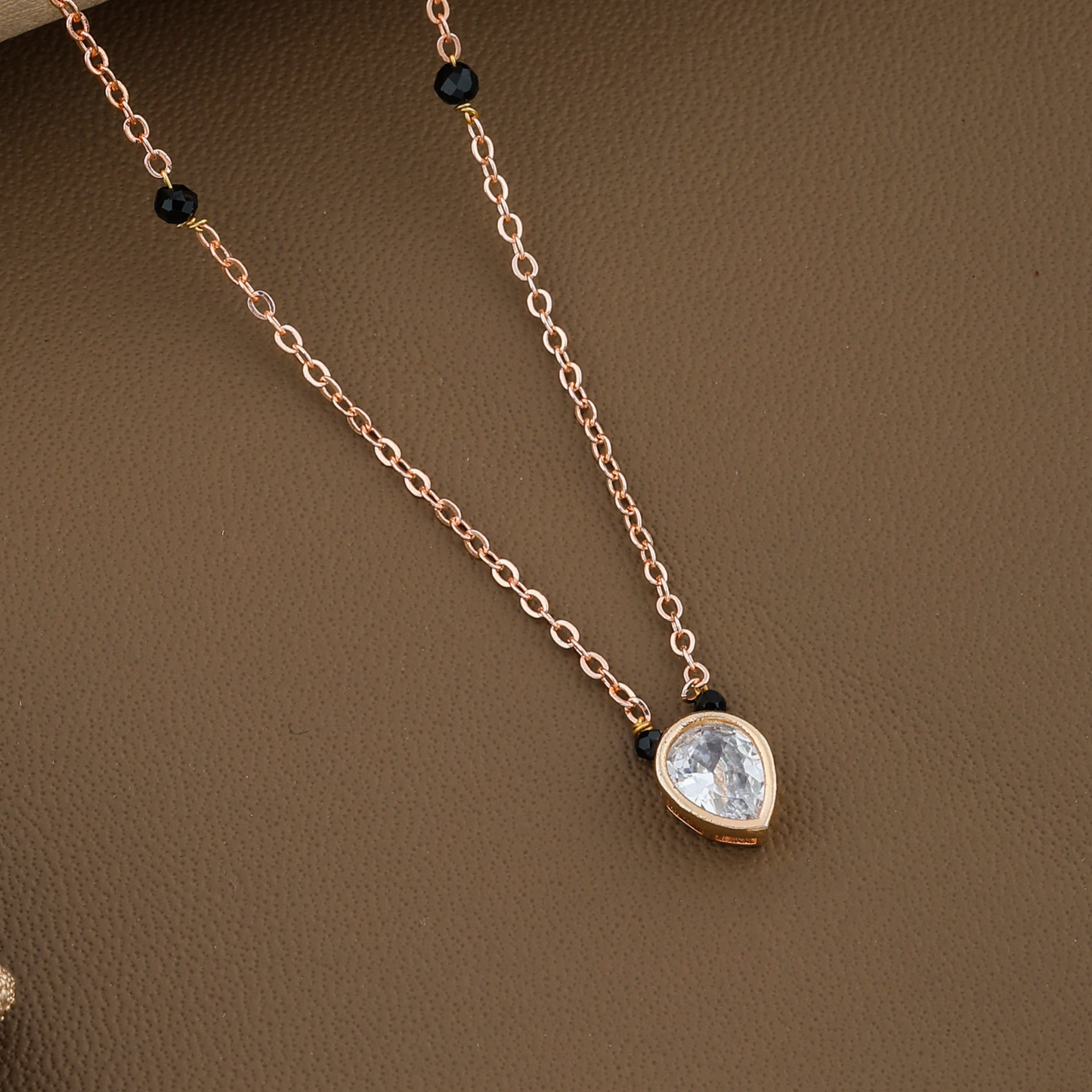 Kasturi Rosegold Plated Mangalsutra