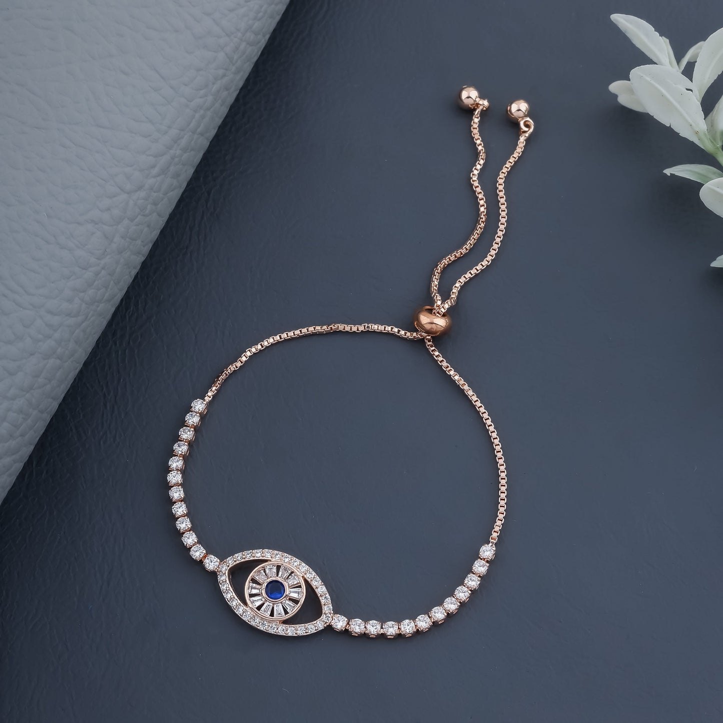 Megan Rosegold Plated Bracelet