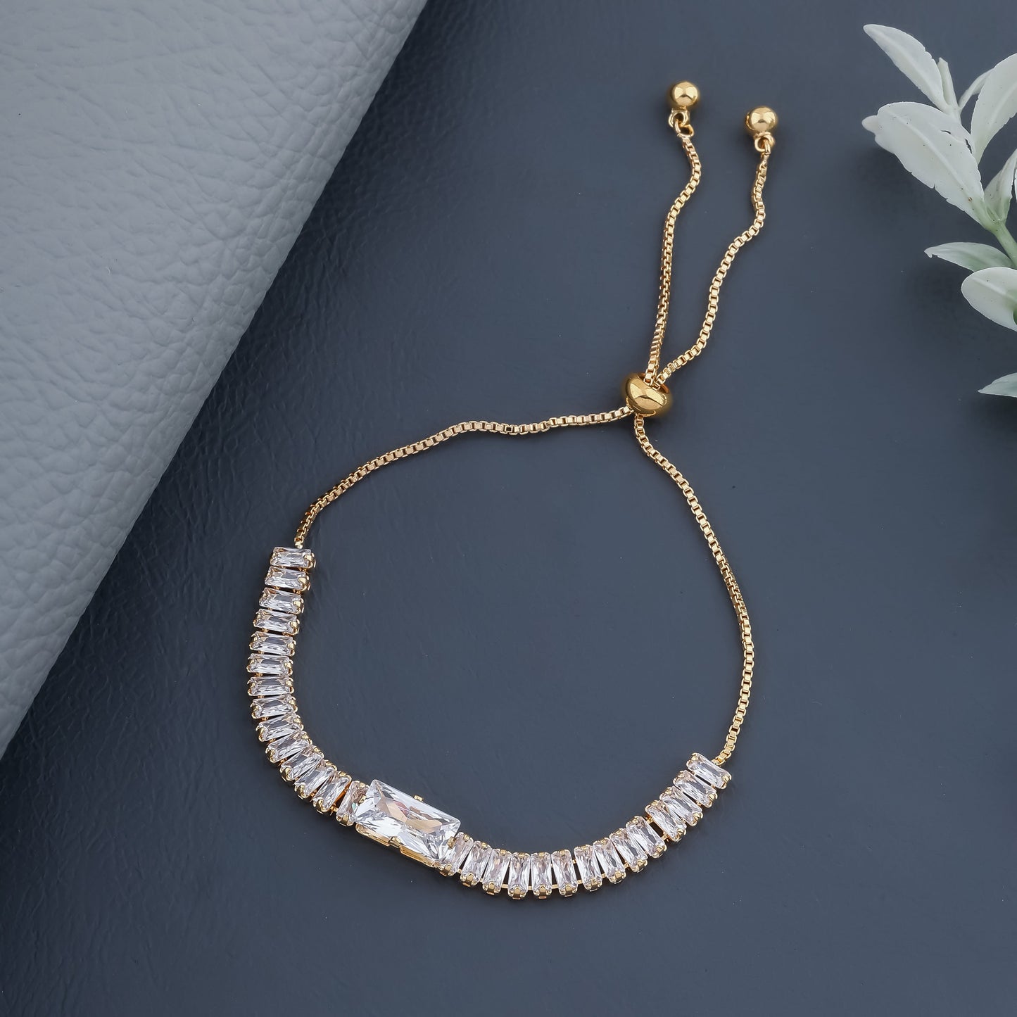 Eva Gold Plated Bracelet