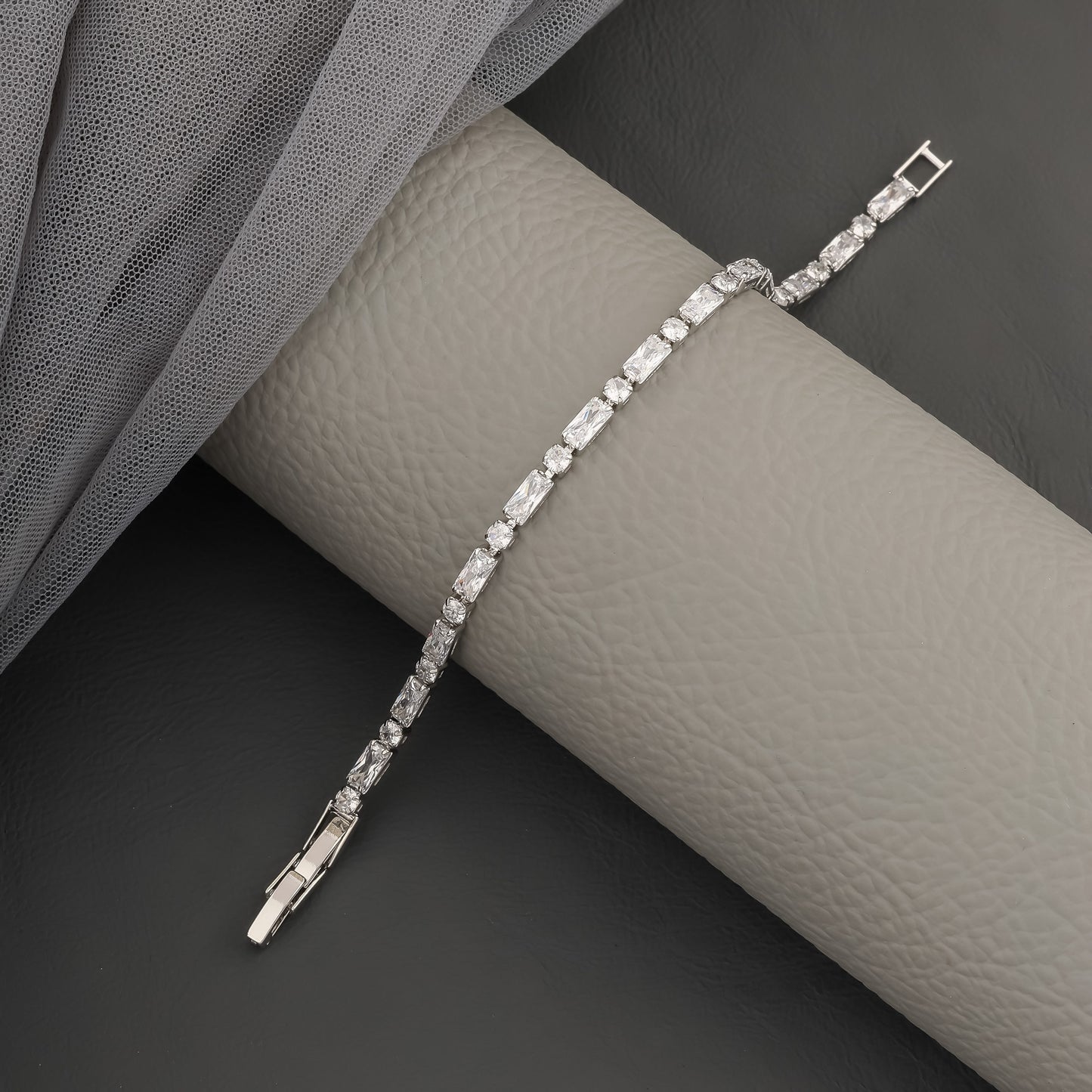 Eleanor Silver Plated Bracelet