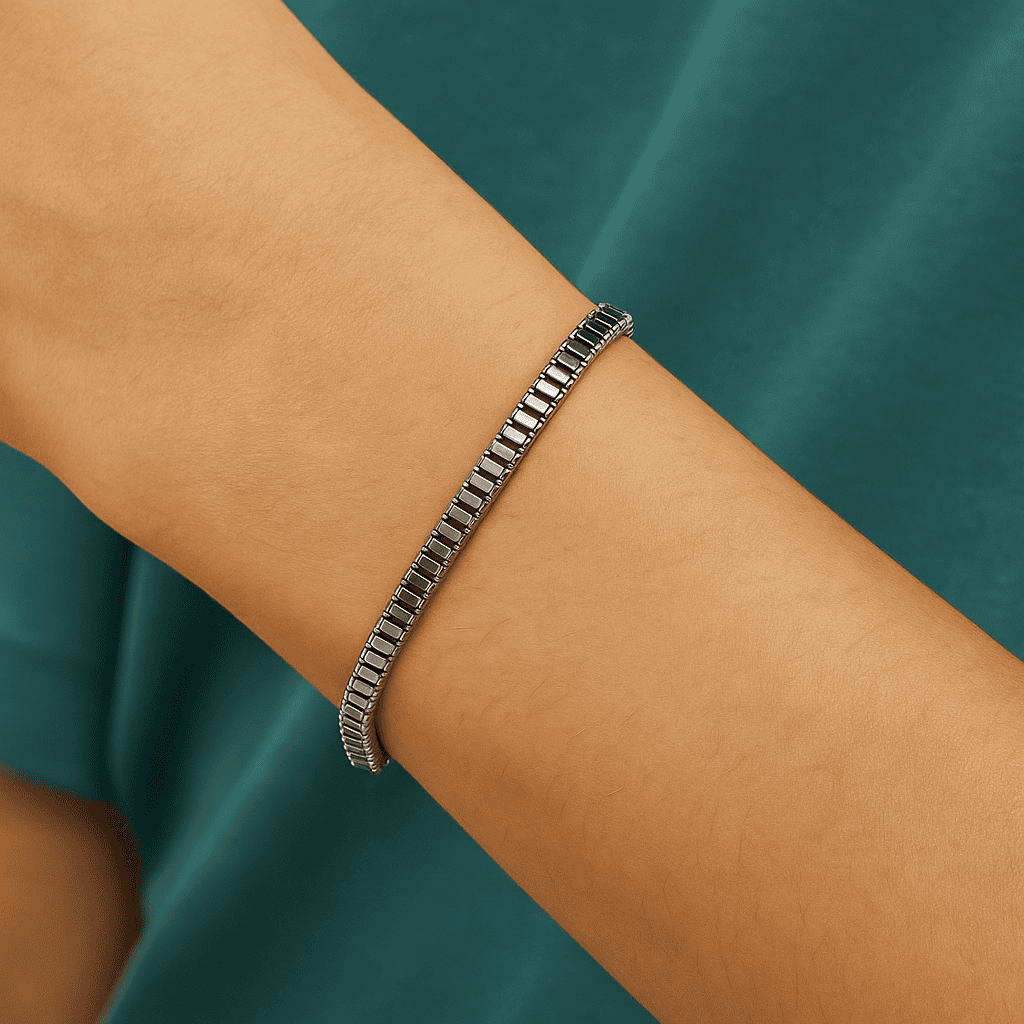 Mikayla Silver Plated Bracelet