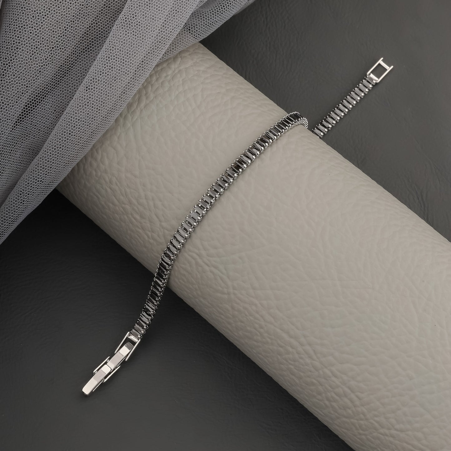 Mikayla Silver Plated Bracelet