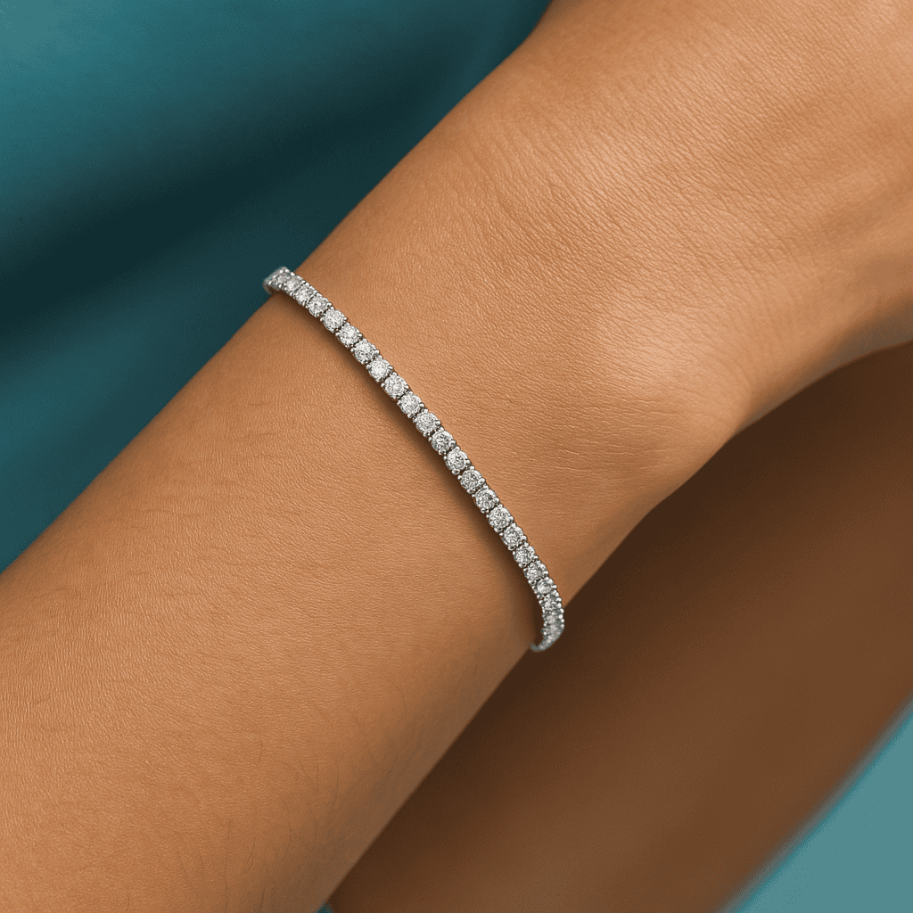 Alice Silver Plated Bracelet