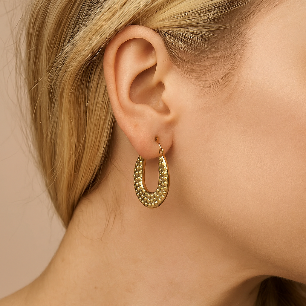 Ophelia Gold Plated Earrings