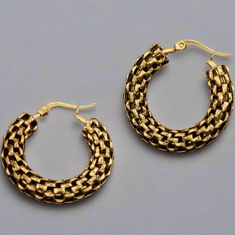 Callista Gold Plated Earrings