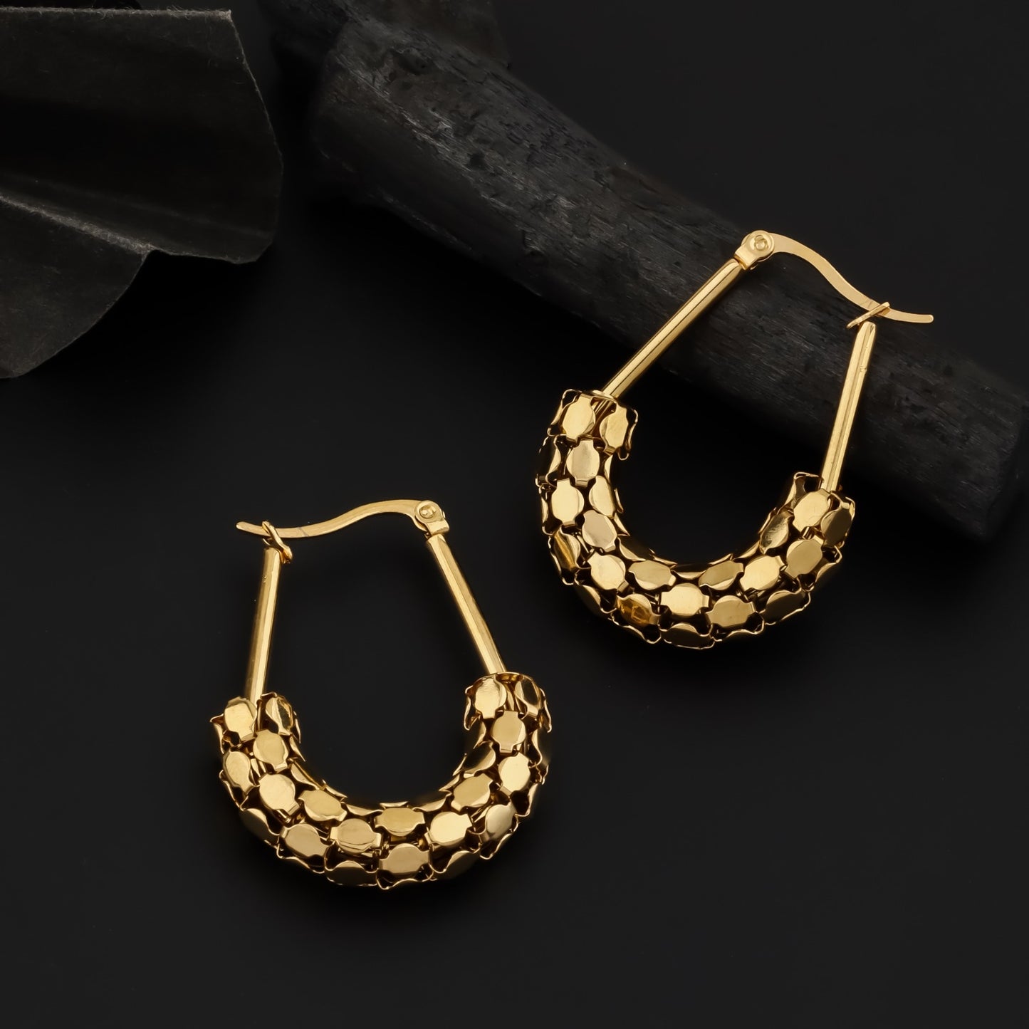 Bianca Gold Plated Earrings