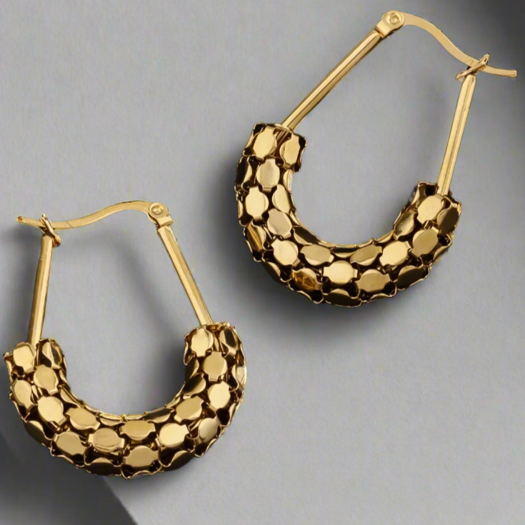 Bianca Gold Plated Earrings