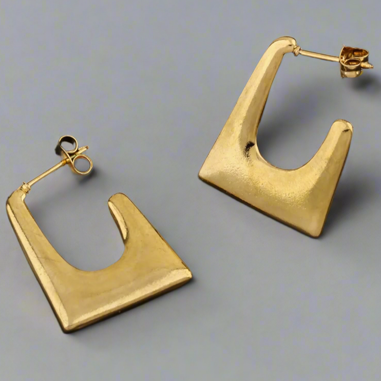 Quintus Gold Plated Earrings
