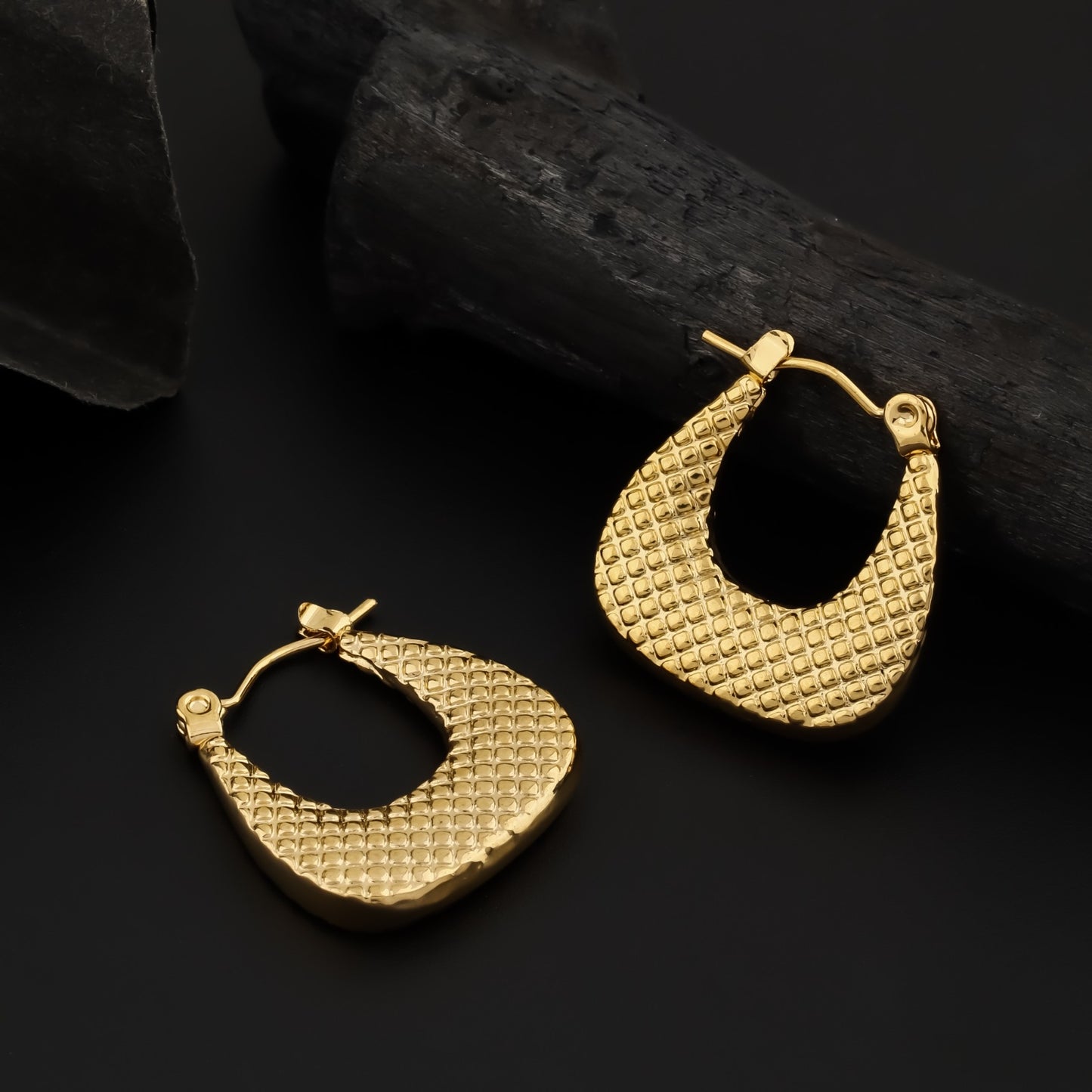 Nichole Gold Plated Earrings