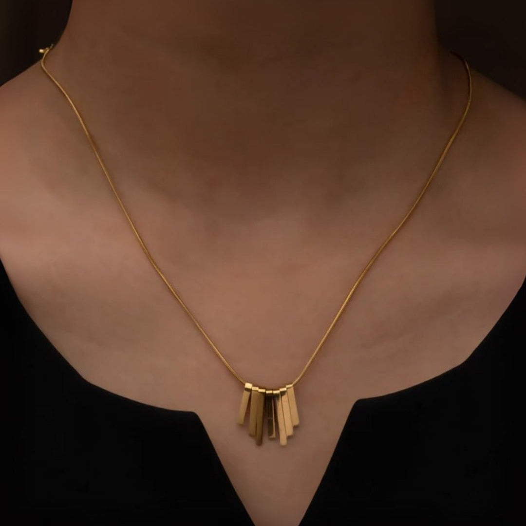Parky Gold Plated Necklace