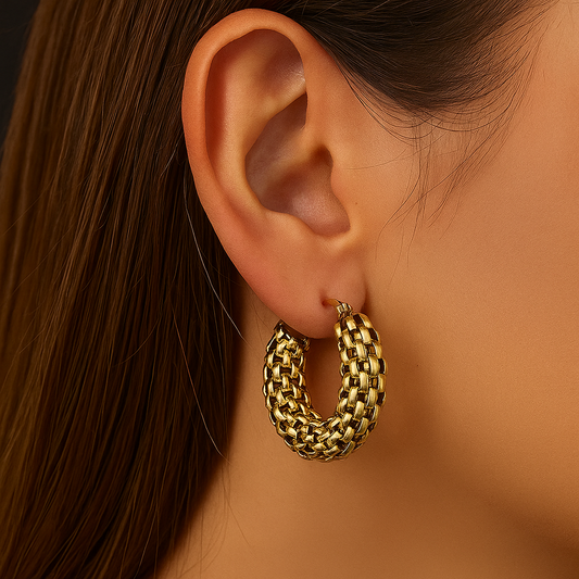 Callista Gold Plated Earrings