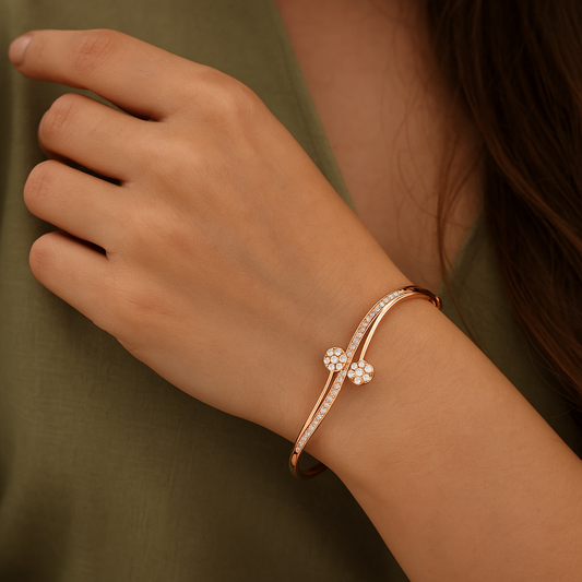 Saviour Rosegold Plated Bracelet