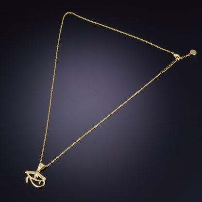 18K Gold Plated Evil Eye Necklace