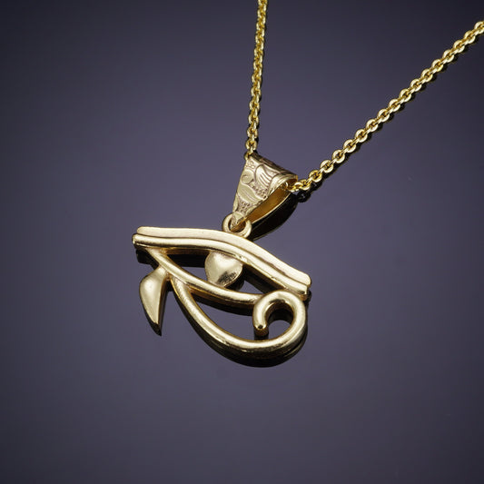 18K Gold Plated Evil Eye Necklace