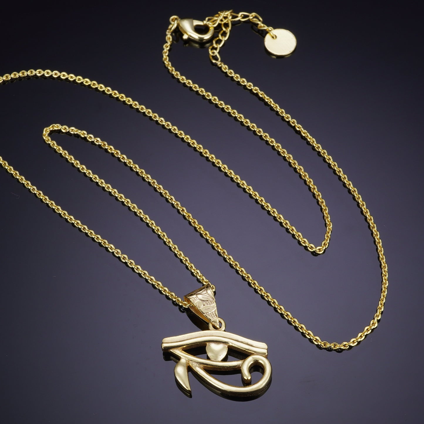 18K Gold Plated Evil Eye Necklace