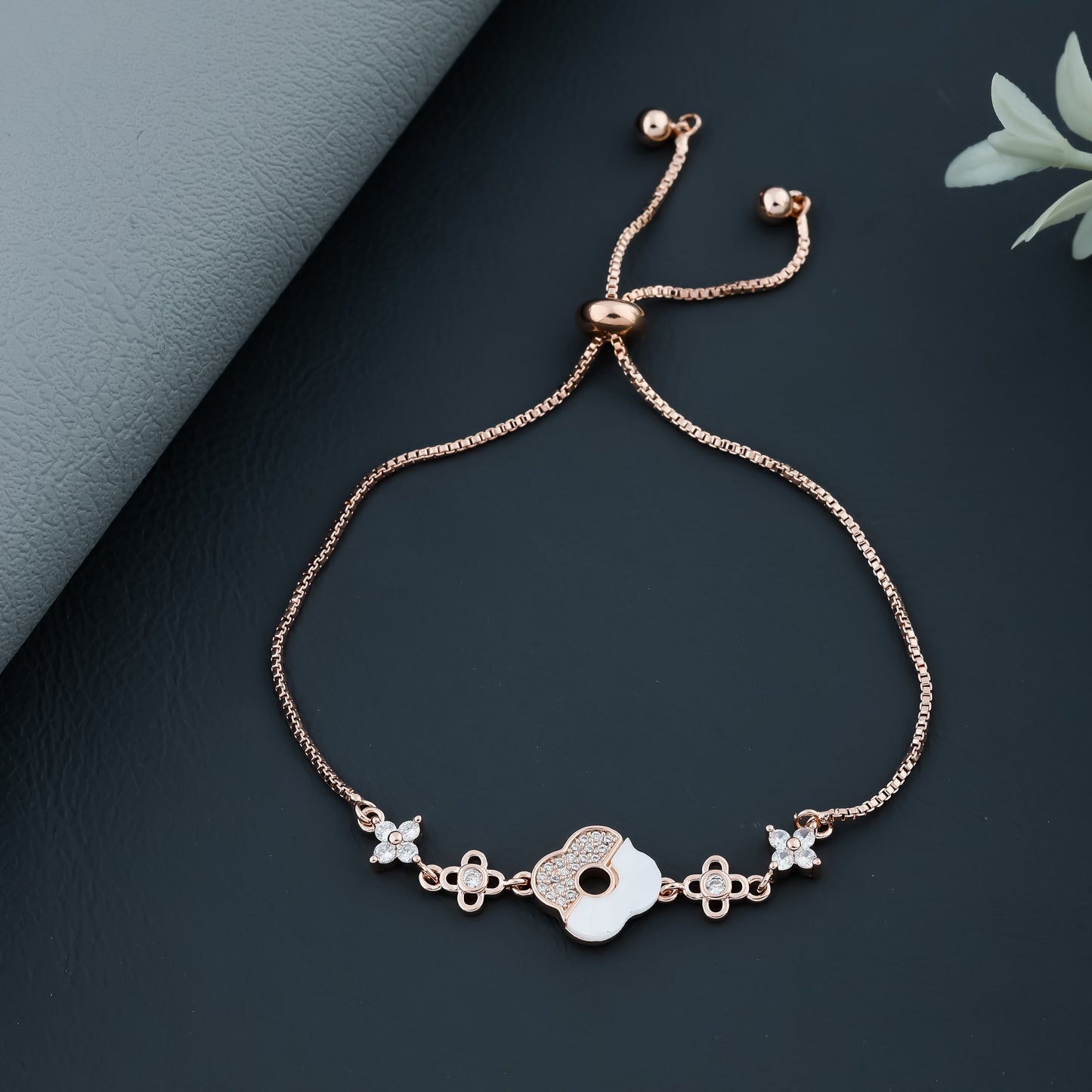 Payton Rosegold Plated Bracelet