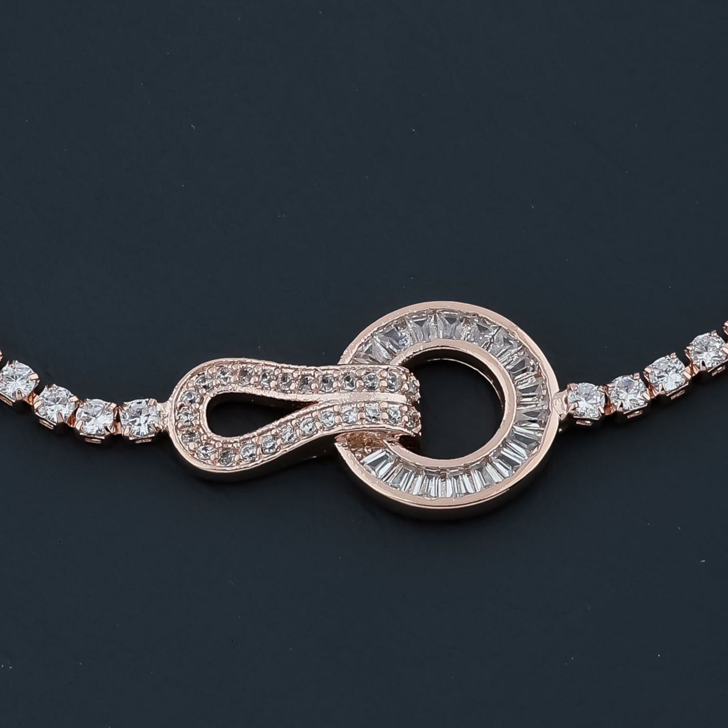 Elliot Rosegold Plated Bracelet