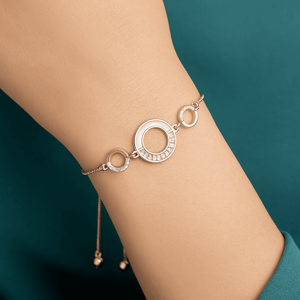 Freya Rosegold Plated Bracelet