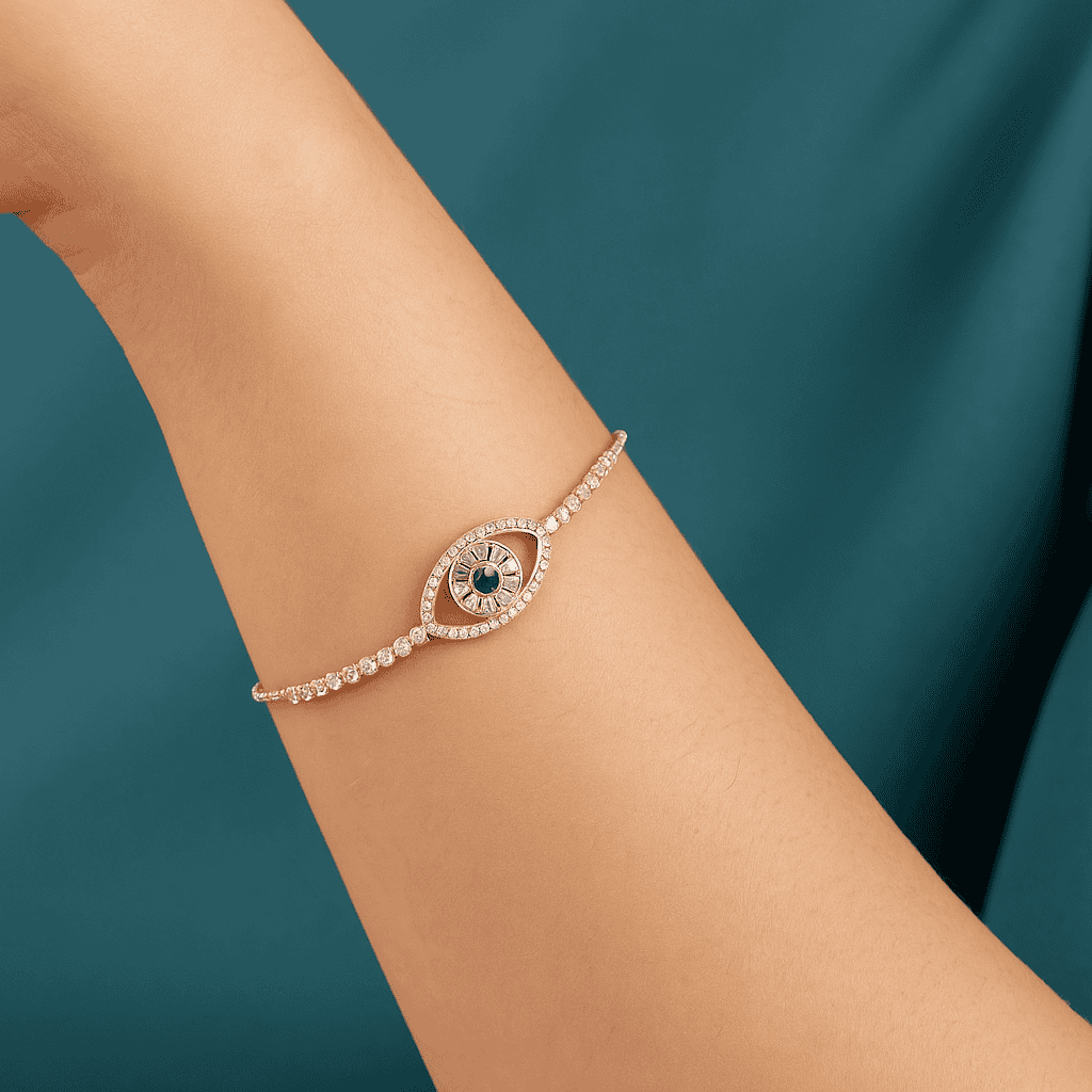 Megan Rosegold Plated Bracelet