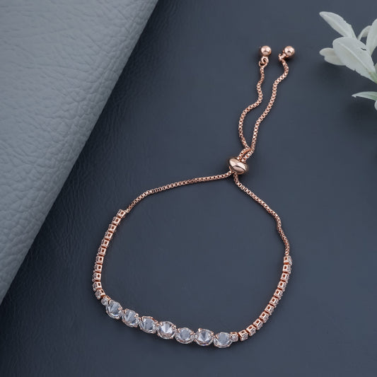 Medussa Rosegold Plated Bracelet