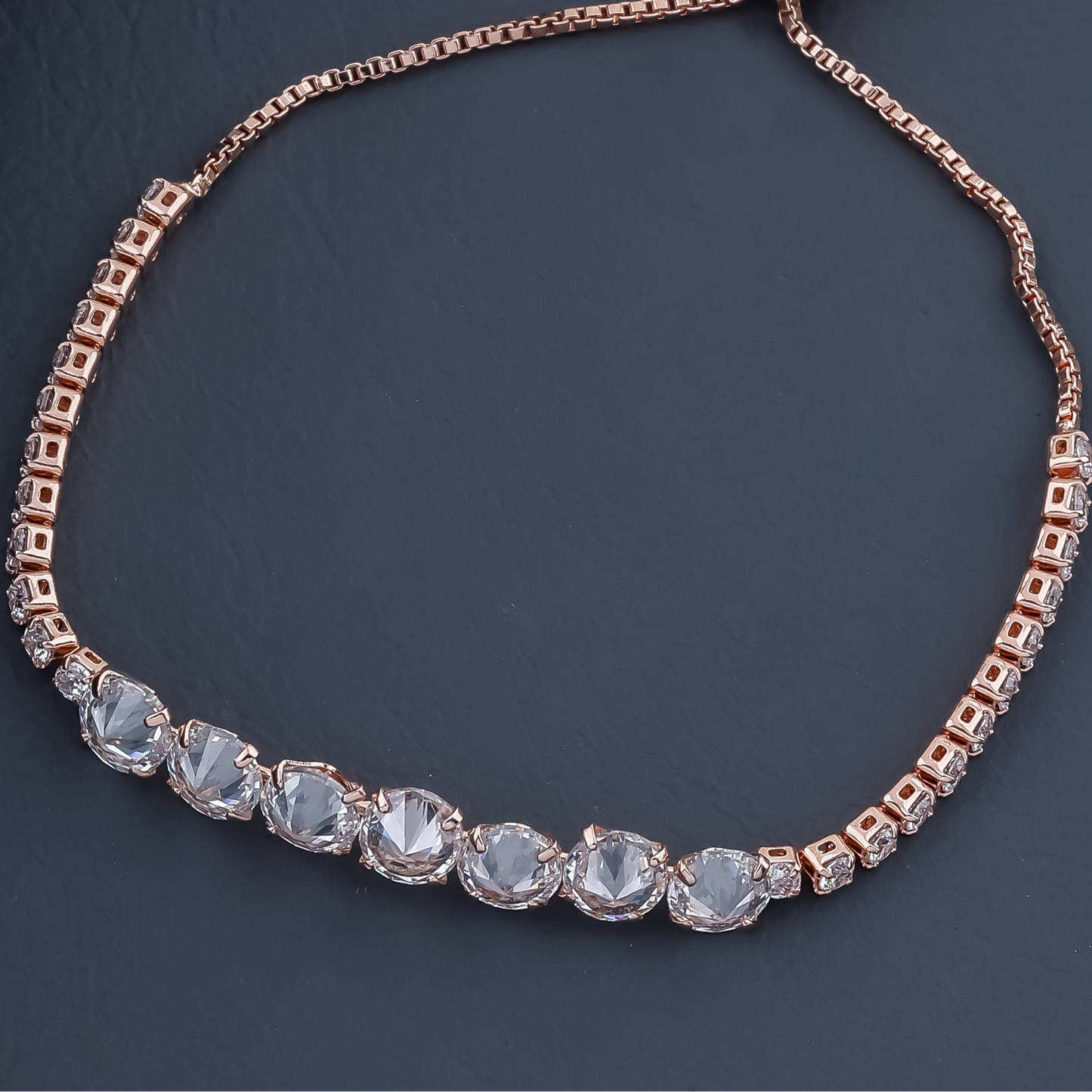 Medussa Rosegold Plated Bracelet