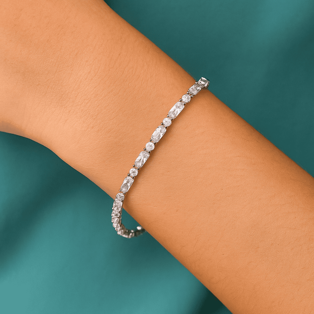 Eleanor Silver Plated Bracelet
