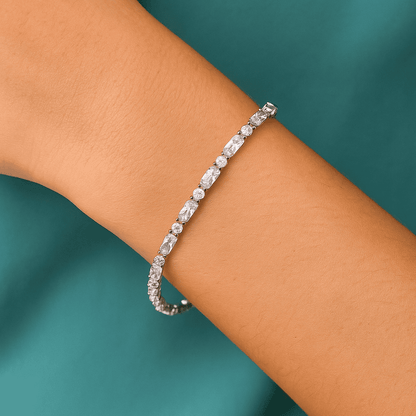 Eleanor Silver Plated Bracelet