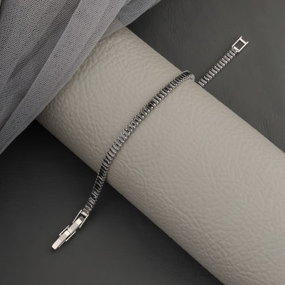 Mikayla Silver Plated Bracelet