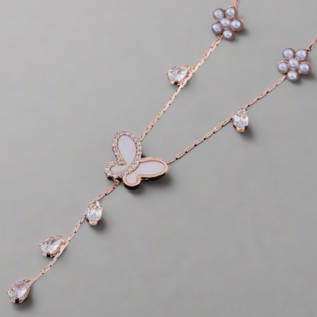 Parila Rosegold Plated Necklace