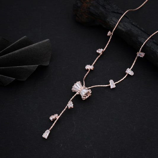 Stella Rosegold Plated Necklace