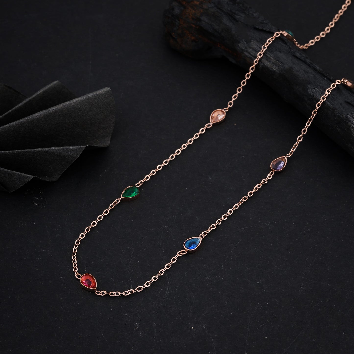 Fairy Rosegold Plated Necklace