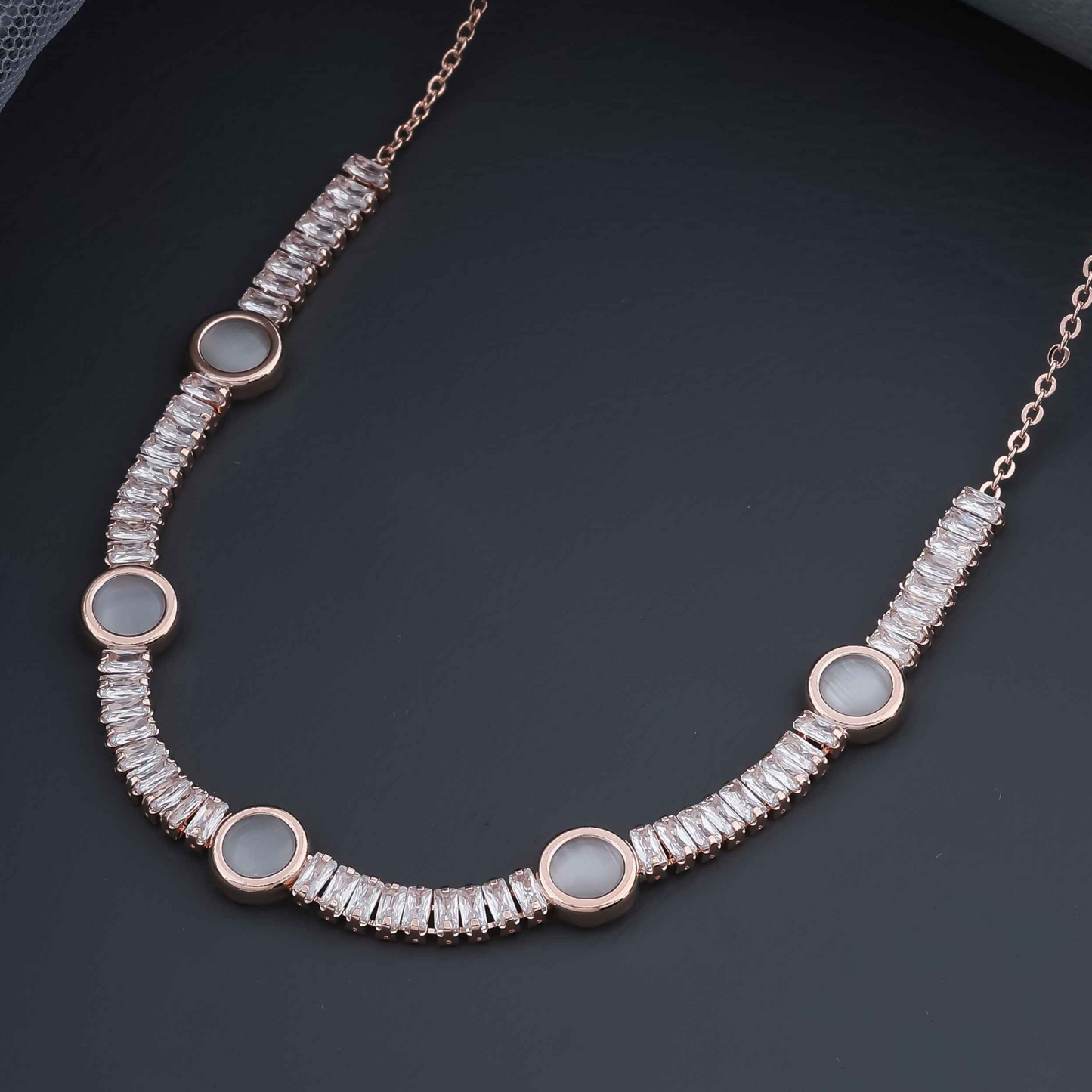 Esther Rosegold Plated Choker