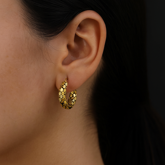 Lenore Gold Plated Earrings