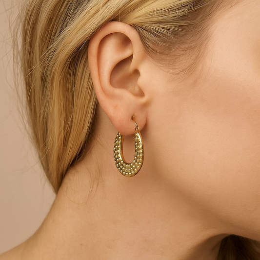 Ophelia Gold Plated Earrings
