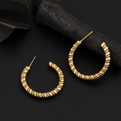 Fulvia Gold Plated Earrings