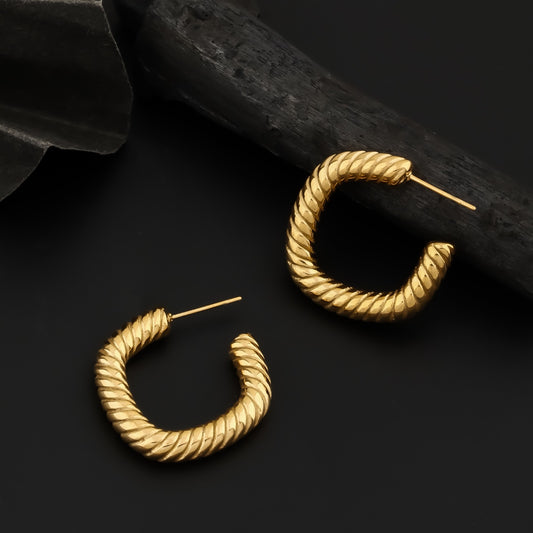 Charlotte Gold Plated Earrings