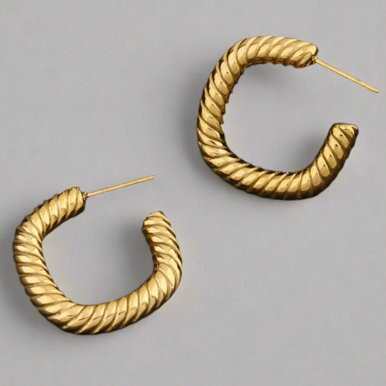 Charlotte Gold Plated Earrings
