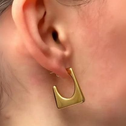 Quintus Gold Plated Earrings