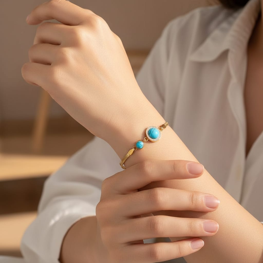 Volar Gold Plated Bracelet