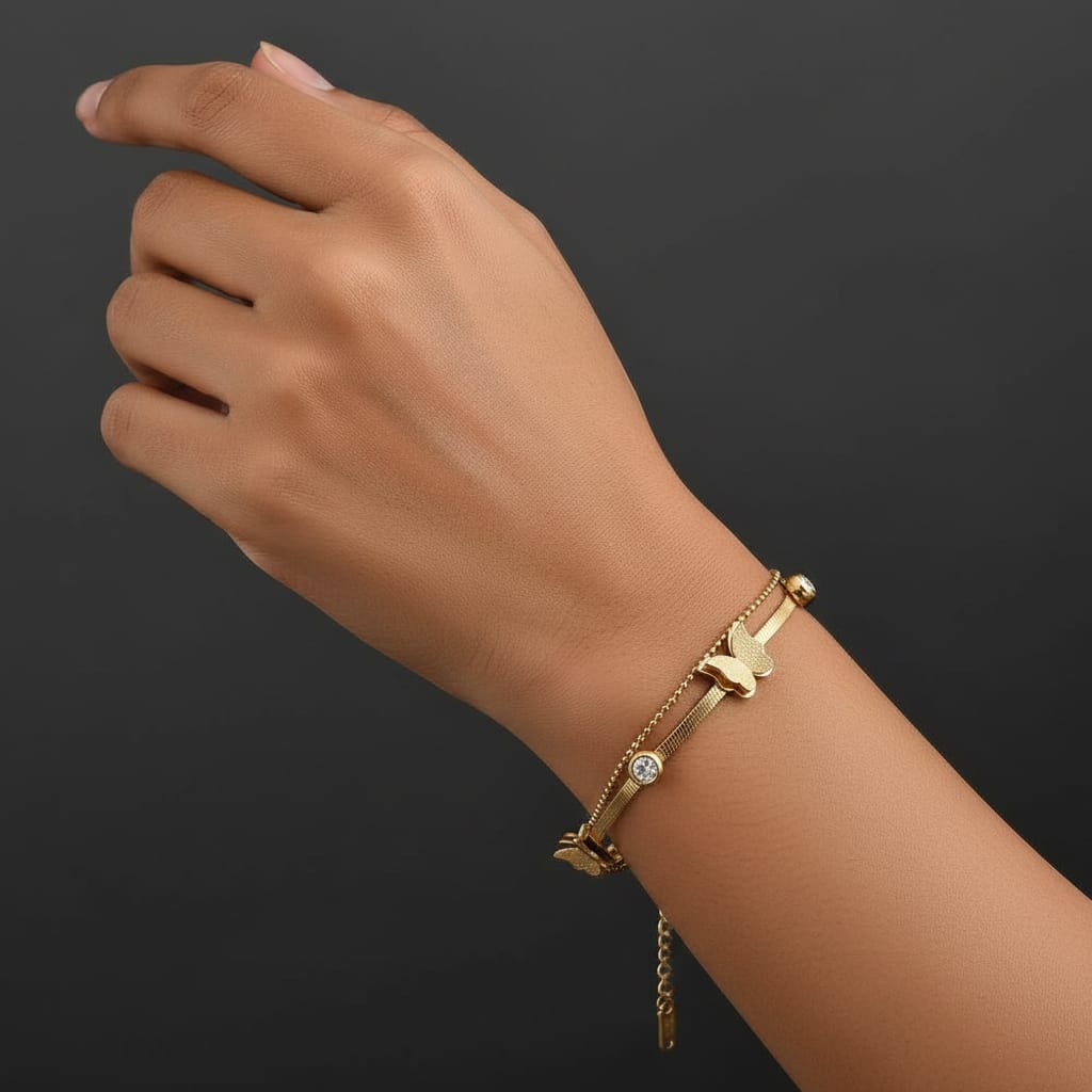 Pakhni Gold Plated Bracelet